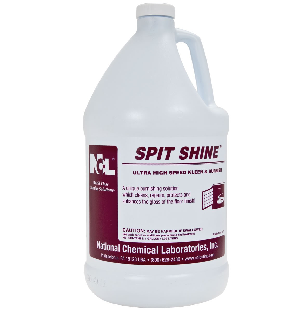 ncl_spit shine 1 gal vertical – Sysco Bahamas Food Services